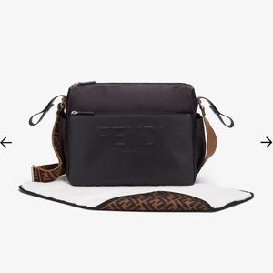 Fendi Diaper Bag with Changing Pad